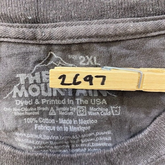 The Mountain Killer Clown Graphic Tee Thrifted Vintage Style Size 2XL - Picture 8 of 8